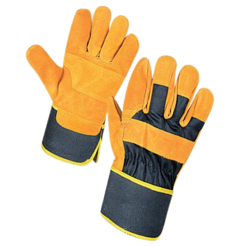 (AP-GC-MG-8313) WORKING & CANADIAN LEATHER GLOVES EXTRA WARM